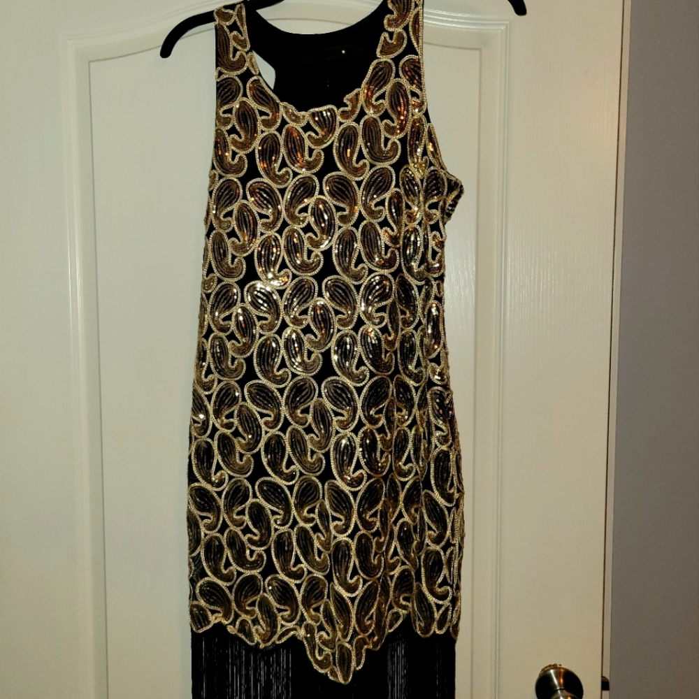 1940s Flapper Dress